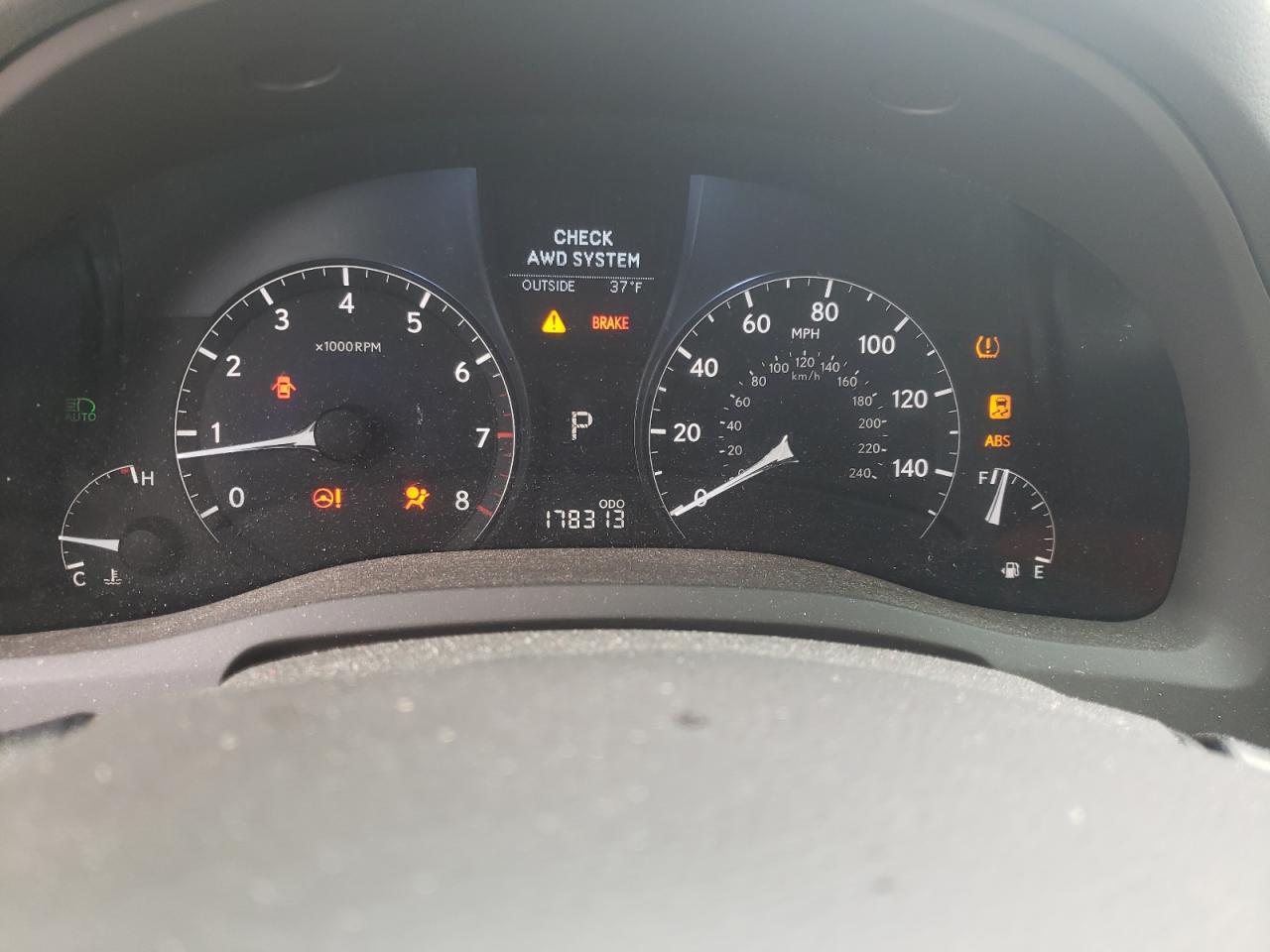 Photo 8 from auction – 2010 LEXUS RX 350 with VIN 2T2BK1BA5AC071339