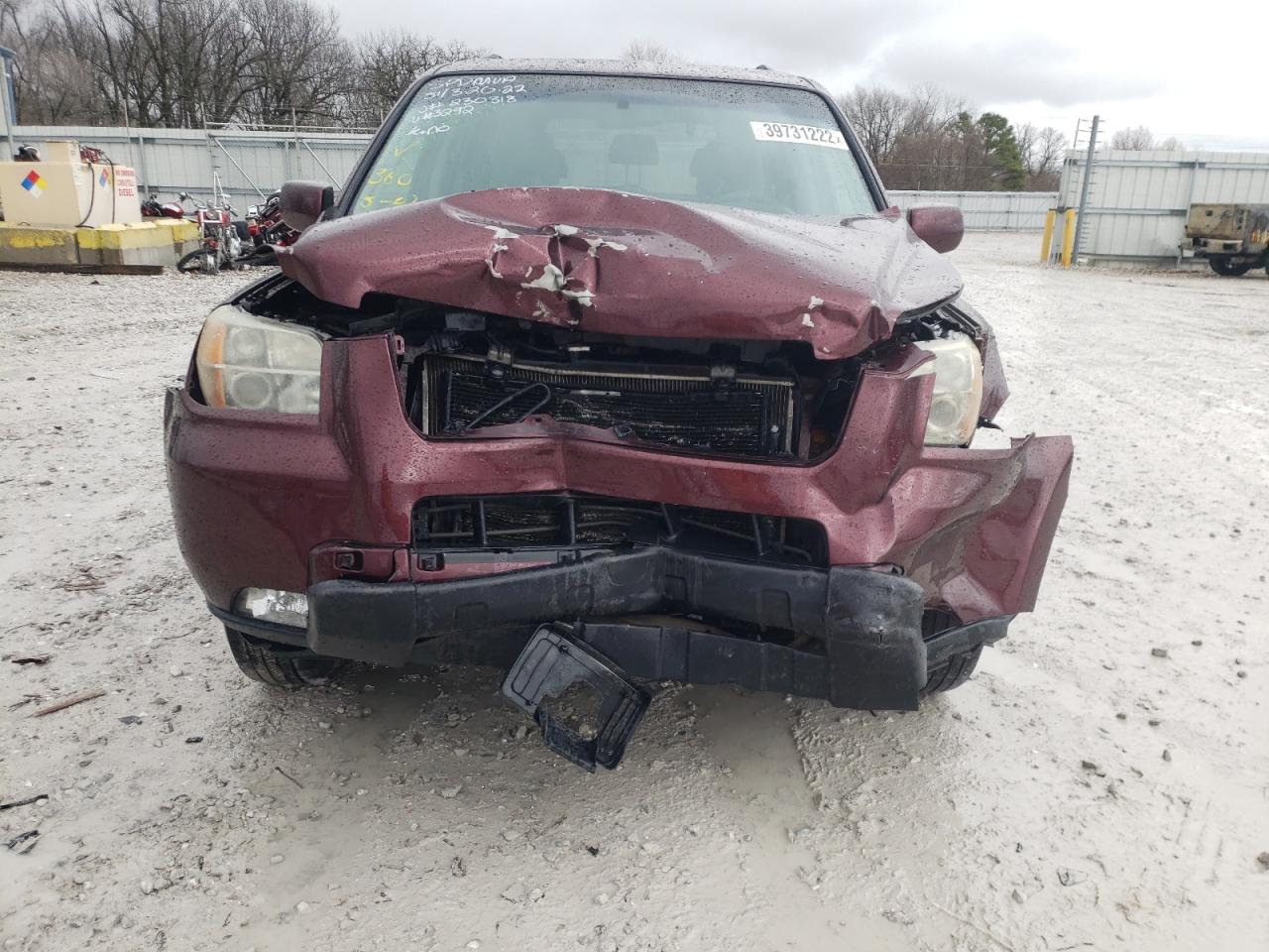 Photo 9 from auction – 2007 HONDA PILOT EX with VIN 2HKYF18467H523292