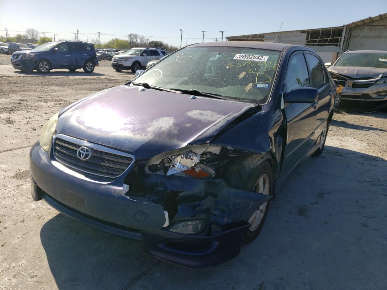 Photo 2 from auction – 2007 TOYOTA COROLLA CE with VIN 1NXBR32E17Z814228