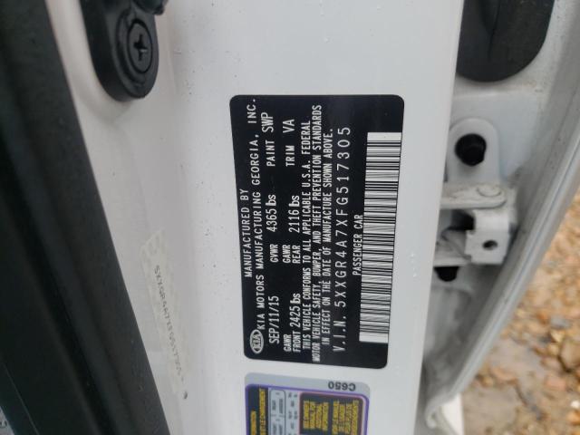 Photo 10 from auction – 2015 KIA OPTIMA SX with VIN 5XXGR4A7XFG517305