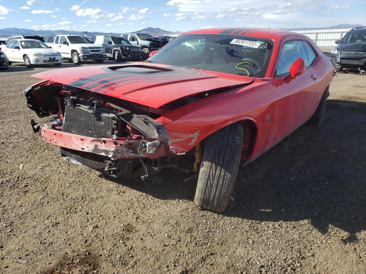 Photo 2 from auction – 2021 DODGE CHALLENGER with VIN 2C3CDZFJ2MH651481