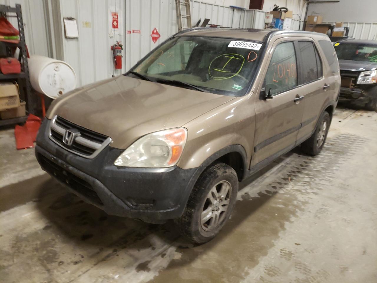 Photo 2 from auction – 2003 HONDA CR-V EX with VIN SHSRD78883U146157