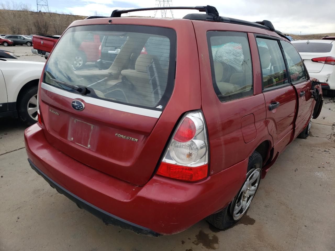 Photo 4 from auction – 2007 SUBARU FORESTER 2 with VIN JF1SG63637G737305