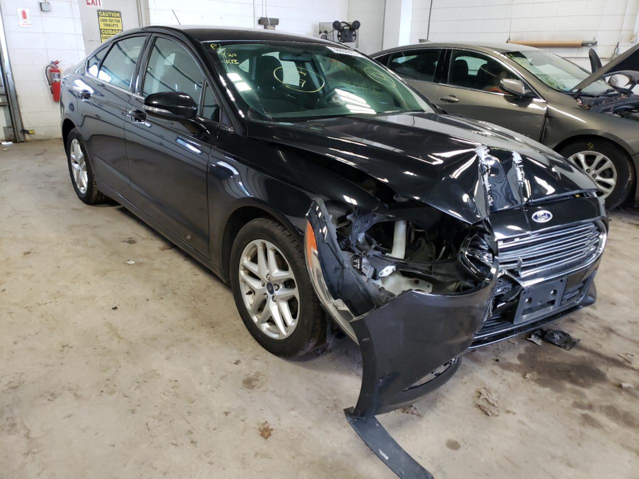 FORD FUSION SE 2014 with VIN 1FA6P0HD1E5371455 - Photo from auction