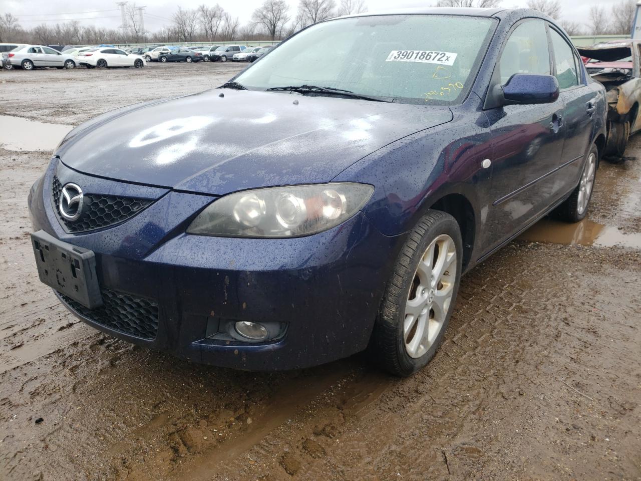 Photo 2 from auction – 2009 MAZDA 3 I with VIN JM1BK32F191246570