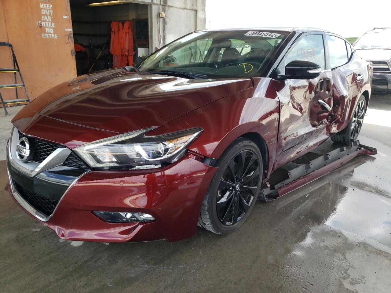 Photo 2 from auction – 2016 NISSAN MAXIMA 3.5 with VIN 1N4AA6AP0GC446373