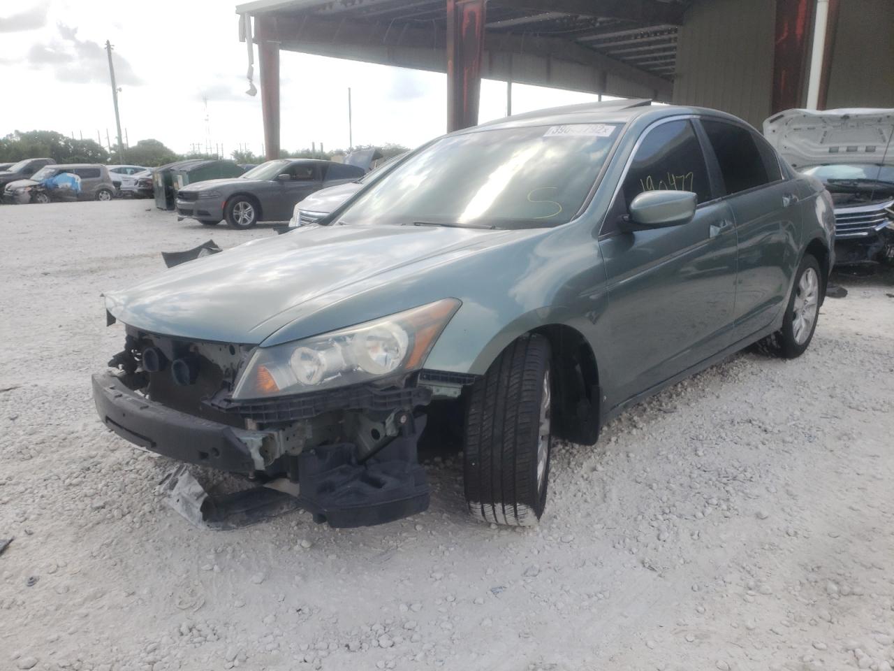 Photo 2 from auction – 2010 HONDA ACCORD EX with VIN 1HGCP2F70AA022778