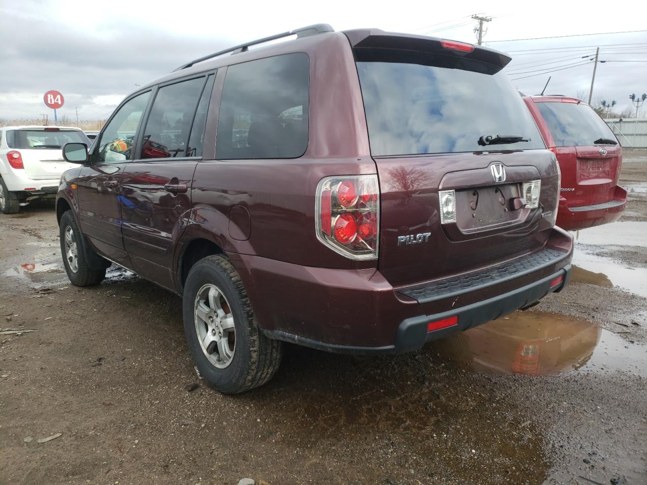 Photo 3 from auction – 2008 HONDA PILOT EXL with VIN 5FNYF18788B002178