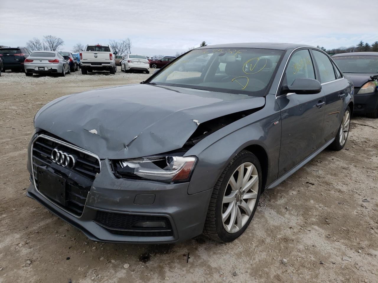 Photo 2 from auction – 2014 AUDI A4 PREMIUM with VIN WAUDFAFL9EN038504