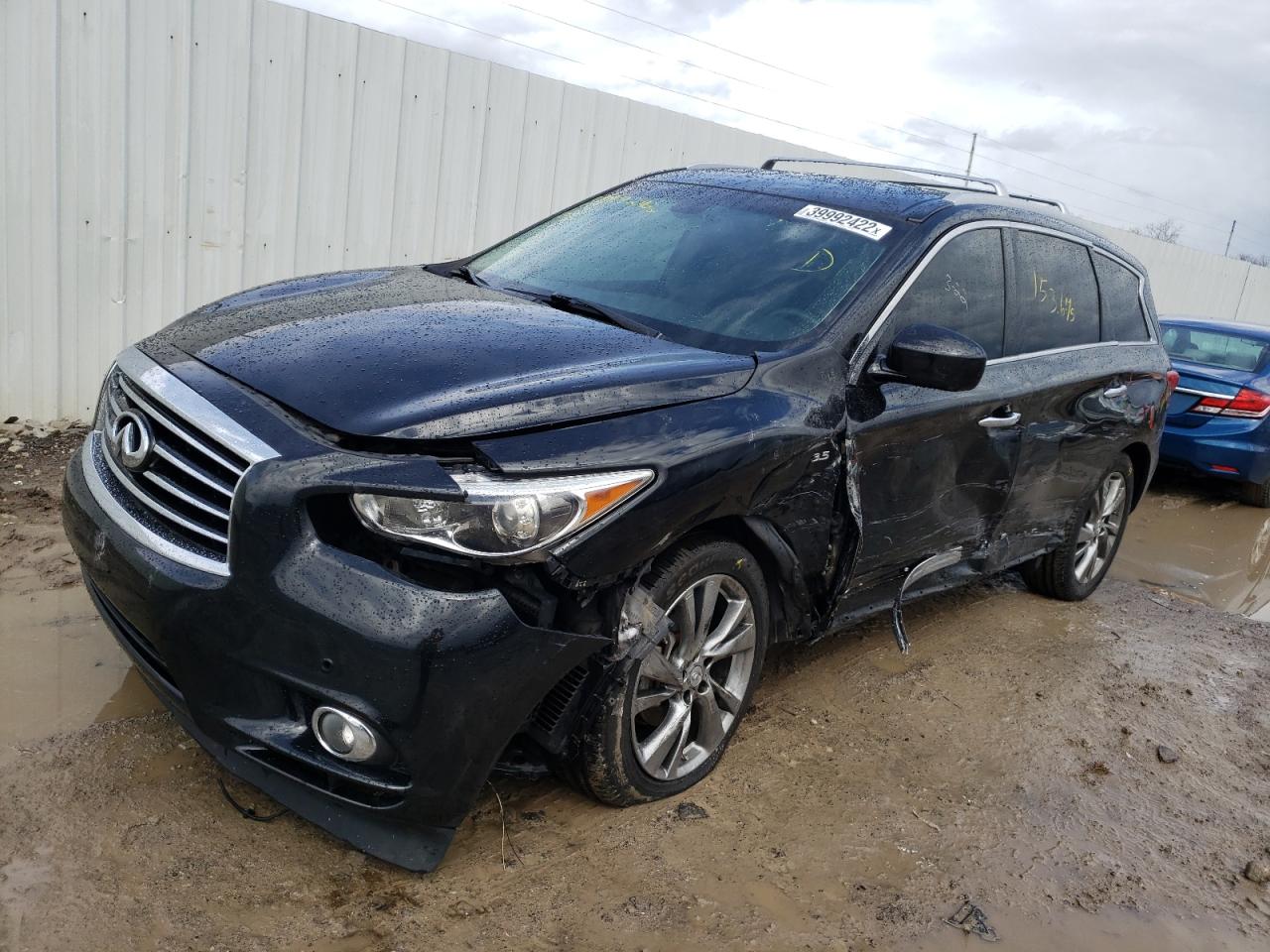 Photo 2 from auction – 2014 INFINITI QX60 with VIN 5N1AL0MM3EC534796