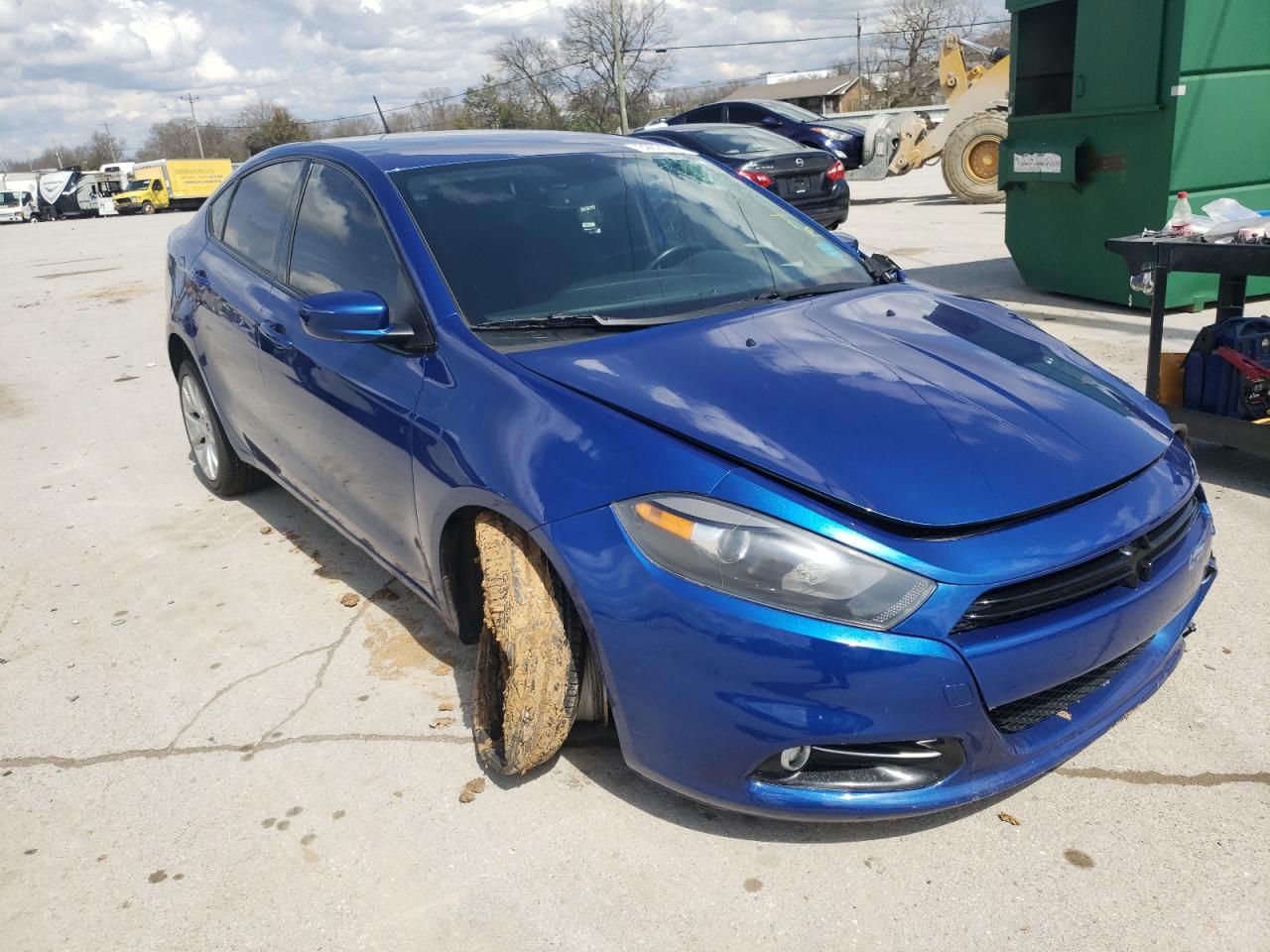 DODGE DART SXT 2013 with VIN 1C3CDFBAXDD334257 - Photo from auction