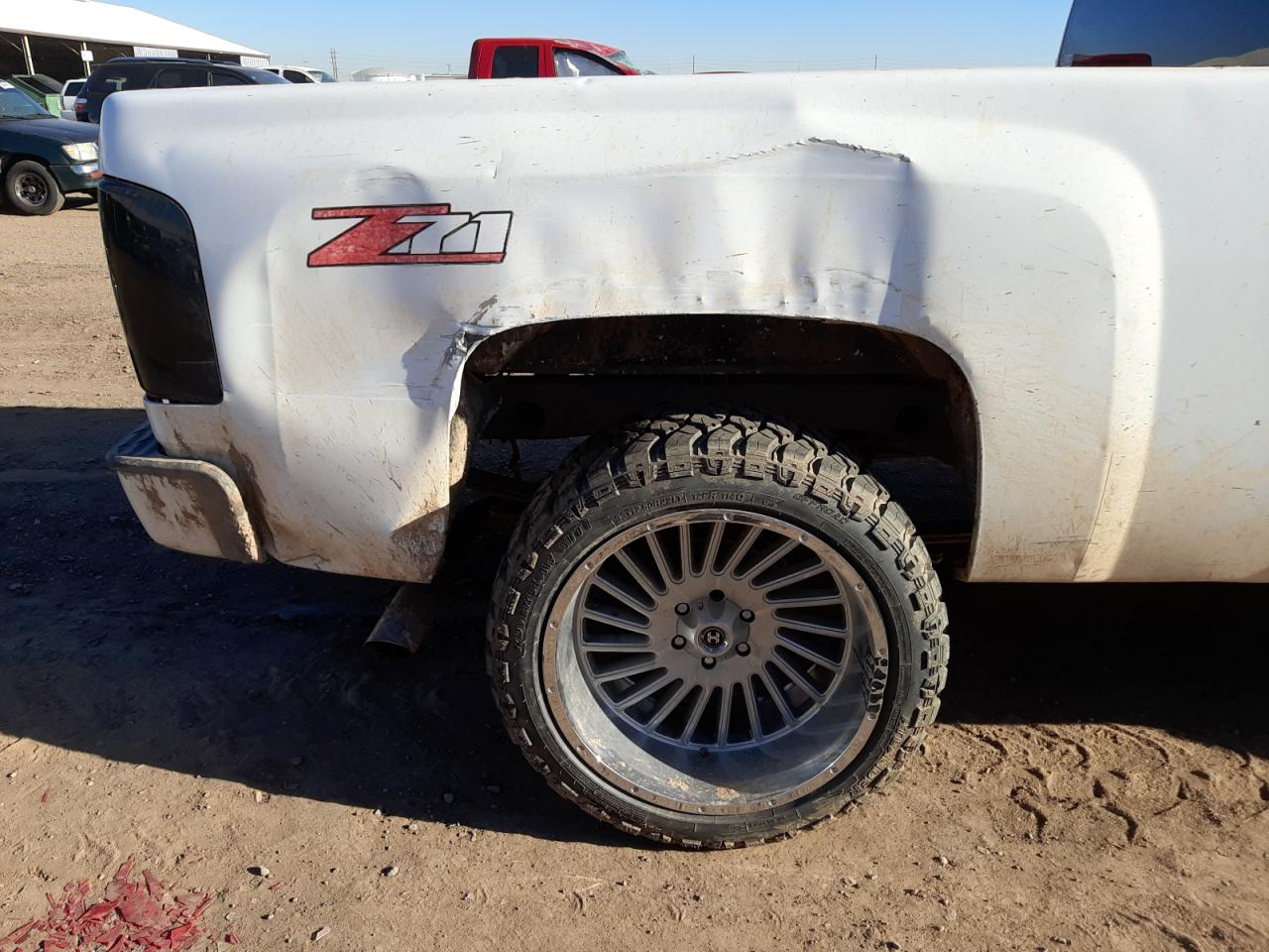 Photo 9 from auction – 2007 CHEVROLET SILVERADO with VIN 1GCEC14C97Z646733