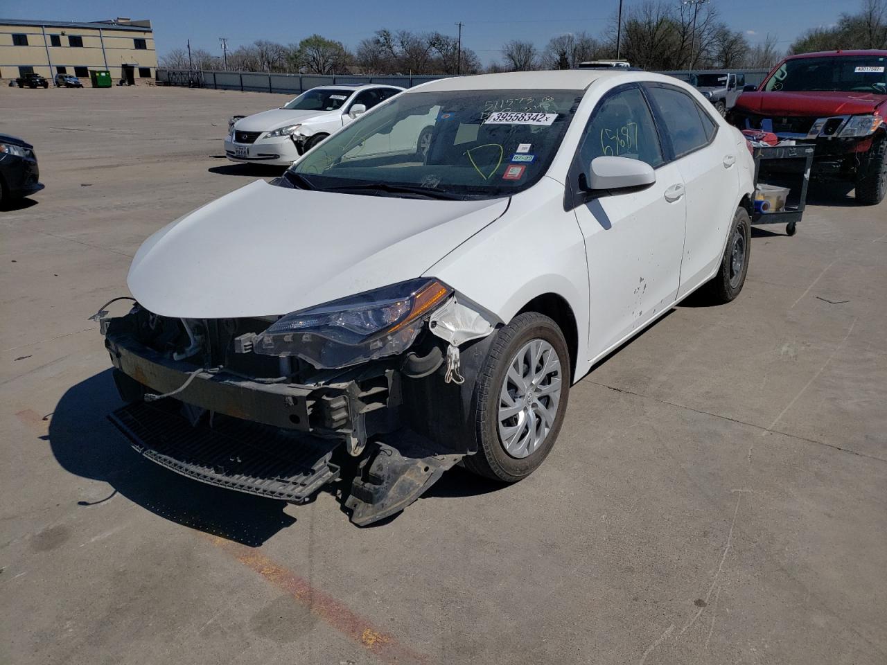 Photo 2 from auction – 2017 TOYOTA COROLLA L with VIN 5YFBURHE4HP589878