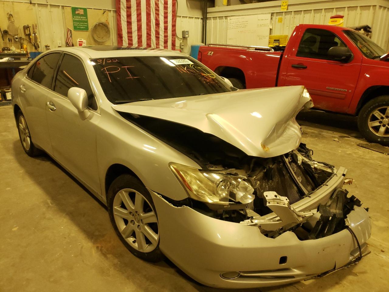 LEXUS ES 350 2008 with VIN JTHBJ46G682206679 - Photo from auction