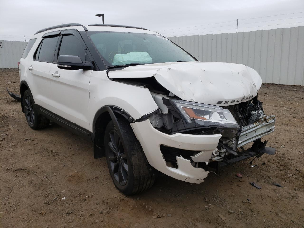 FORD EXPLORER X 2018 with VIN 1FM5K8D81JGC20797 - Photo from auction