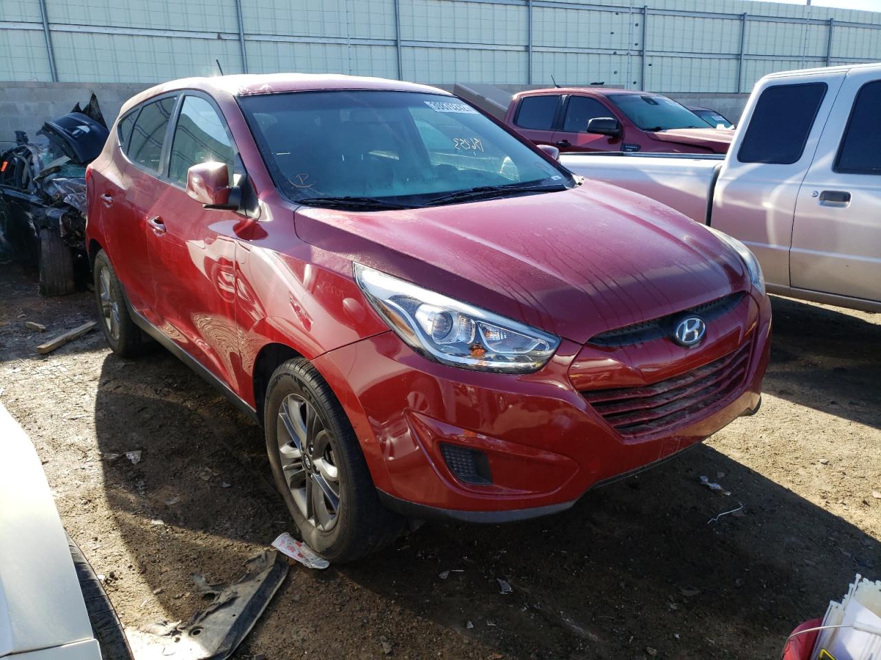 HYUNDAI TUCSON GLS 2014 with VIN KM8JT3AF4EU830752 - Photo from auction