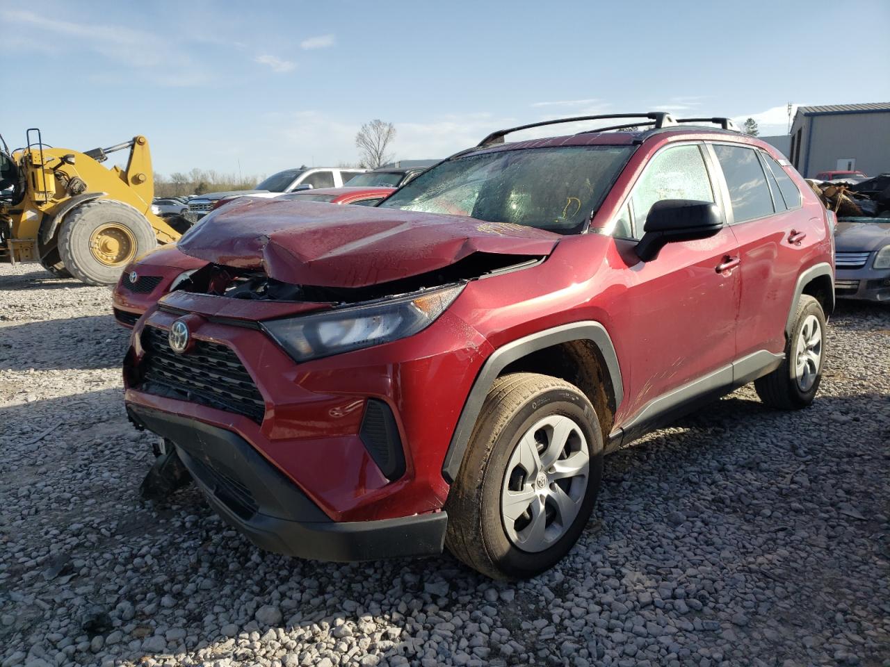 Photo 2 from auction – 2019 TOYOTA RAV4 LE with VIN 2T3H1RFV8KW037383