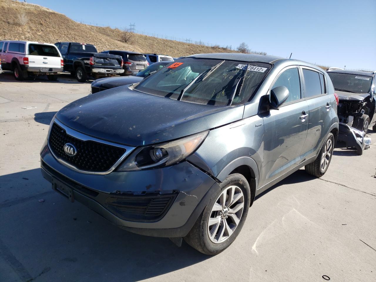 Photo 2 from auction – 2014 KIA SPORTAGE L with VIN KNDPBCAC6E7626900