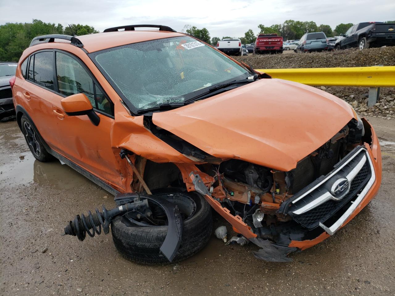 SUBARU XV CROSSTR 2014 with VIN JF2GPAGC1E8298147 - Photo from auction