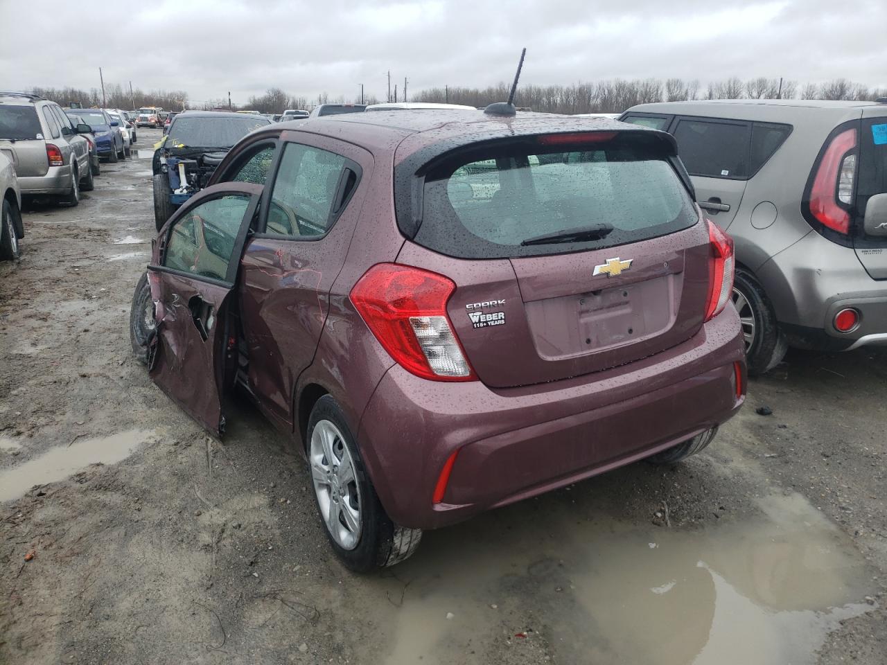 Photo 3 from auction – 2020 CHEVROLET SPARK LS with VIN KL8CB6SAXLC401955