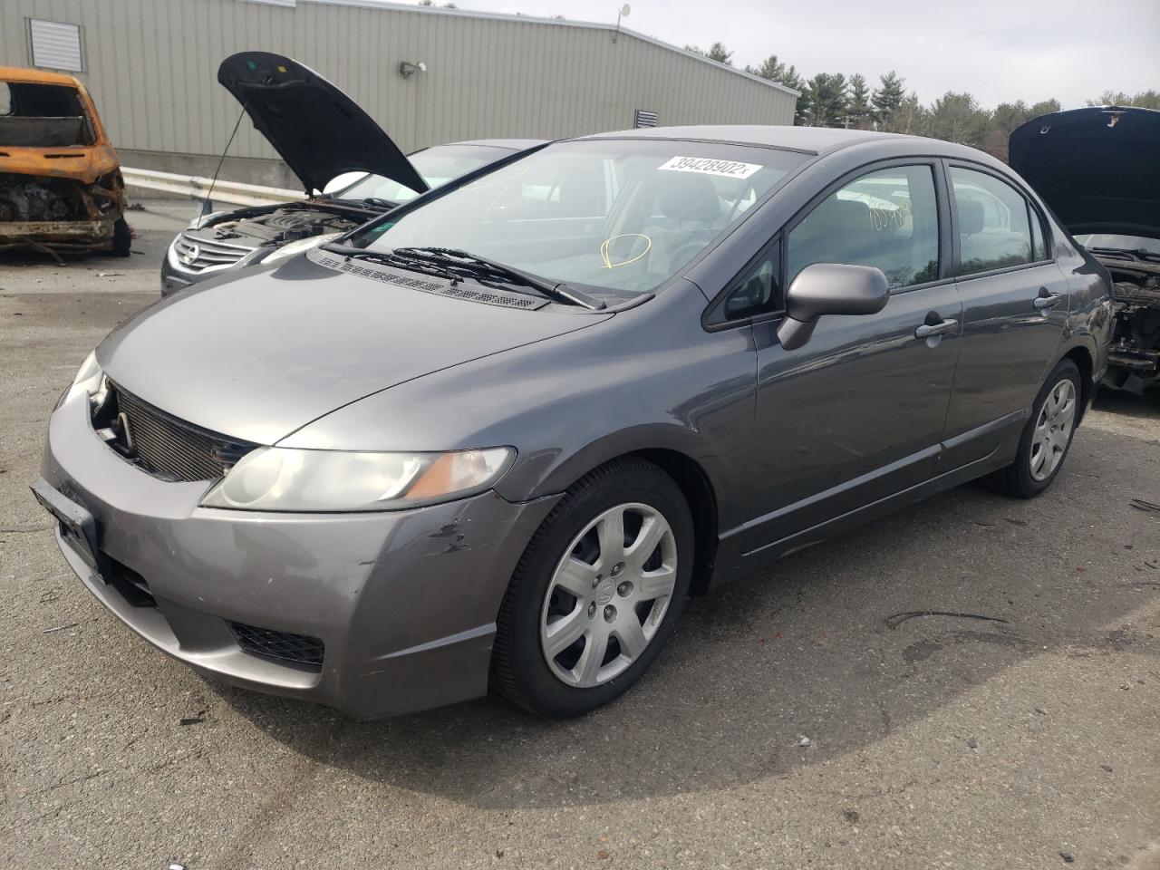 Photo 2 from auction – 2009 HONDA CIVIC LX with VIN 2HGFA16579H368606