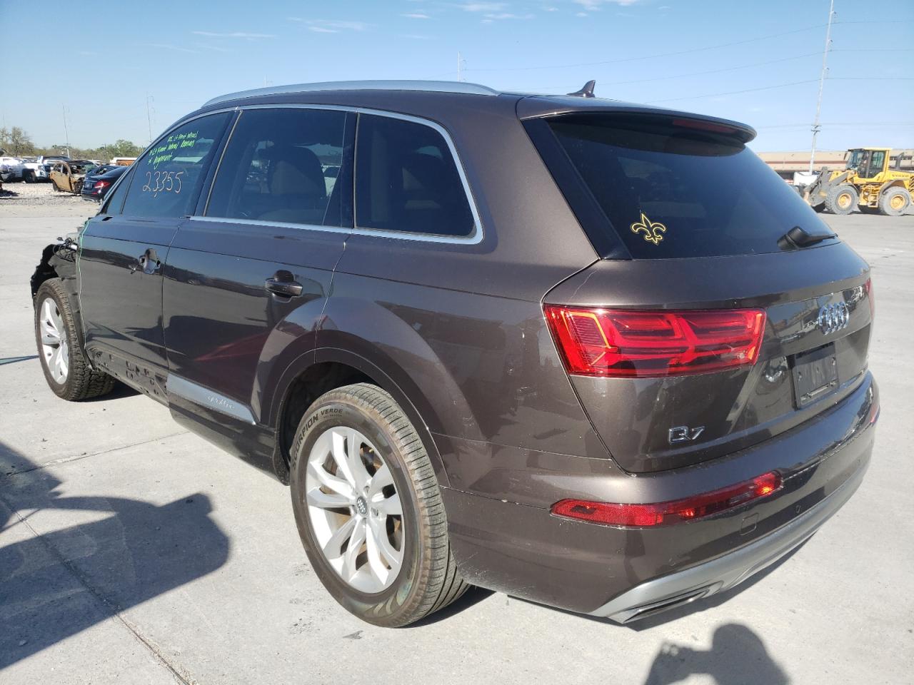 Photo 3 from auction – 2019 AUDI Q7 PREMIUM with VIN WA1AHAF76KD028642