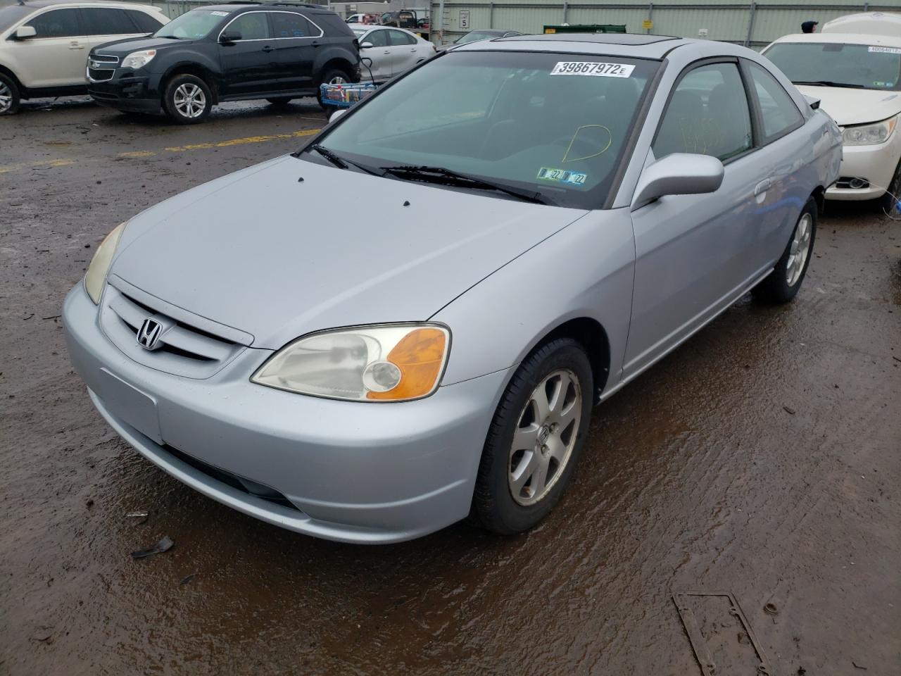 Photo 2 from auction – 2003 HONDA CIVIC EX with VIN 1HGEM22913L013538