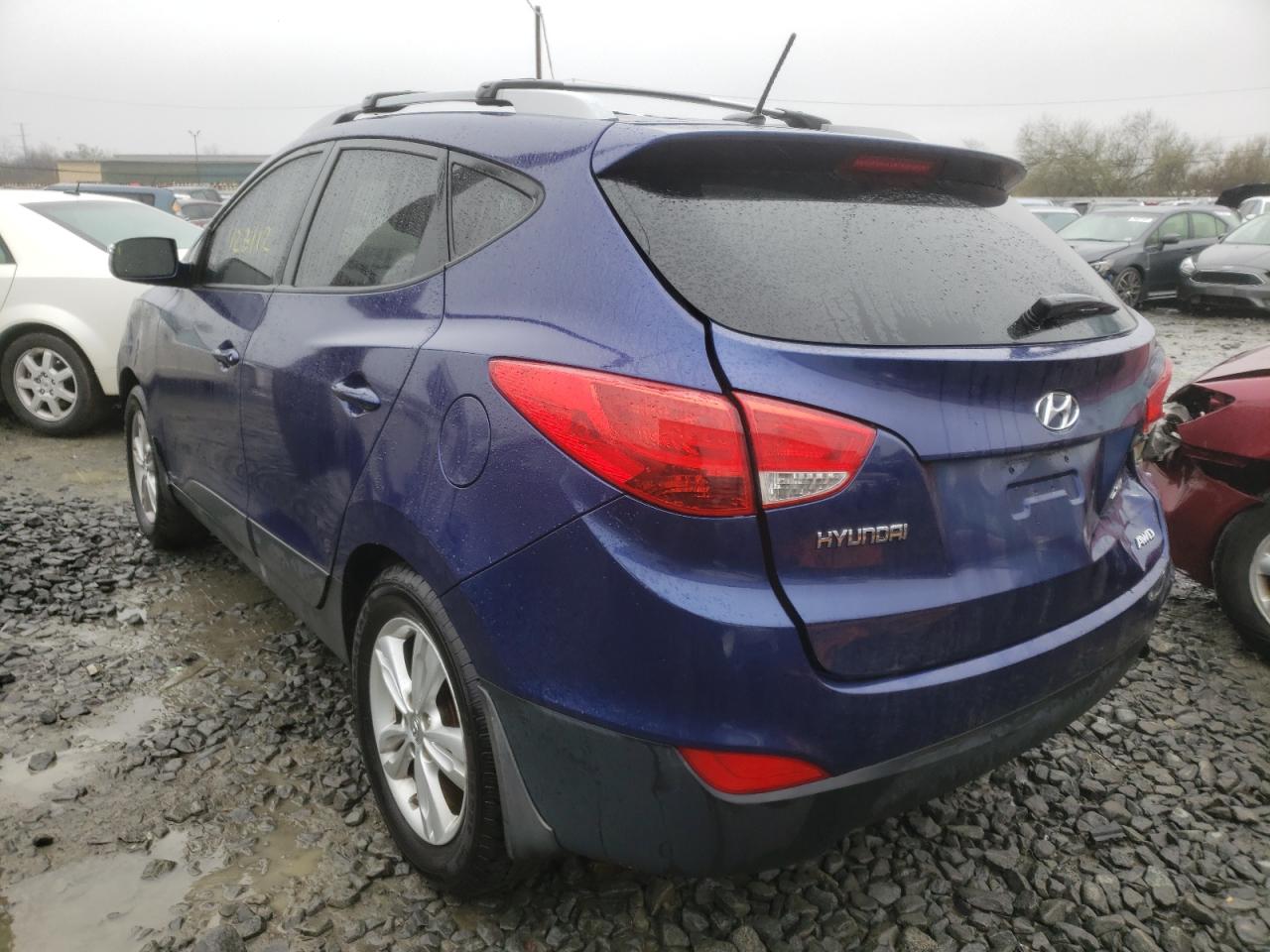 Photo 3 from auction – 2012 HYUNDAI TUCSON GLS with VIN KM8JUCAC4CU532475