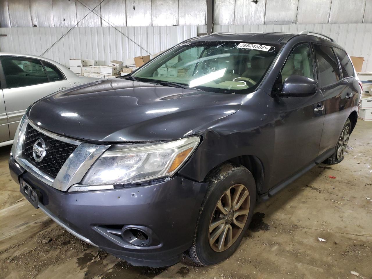 Photo 2 from auction – 2014 NISSAN PATHFINDER with VIN 5N1AR2MM6EC601451