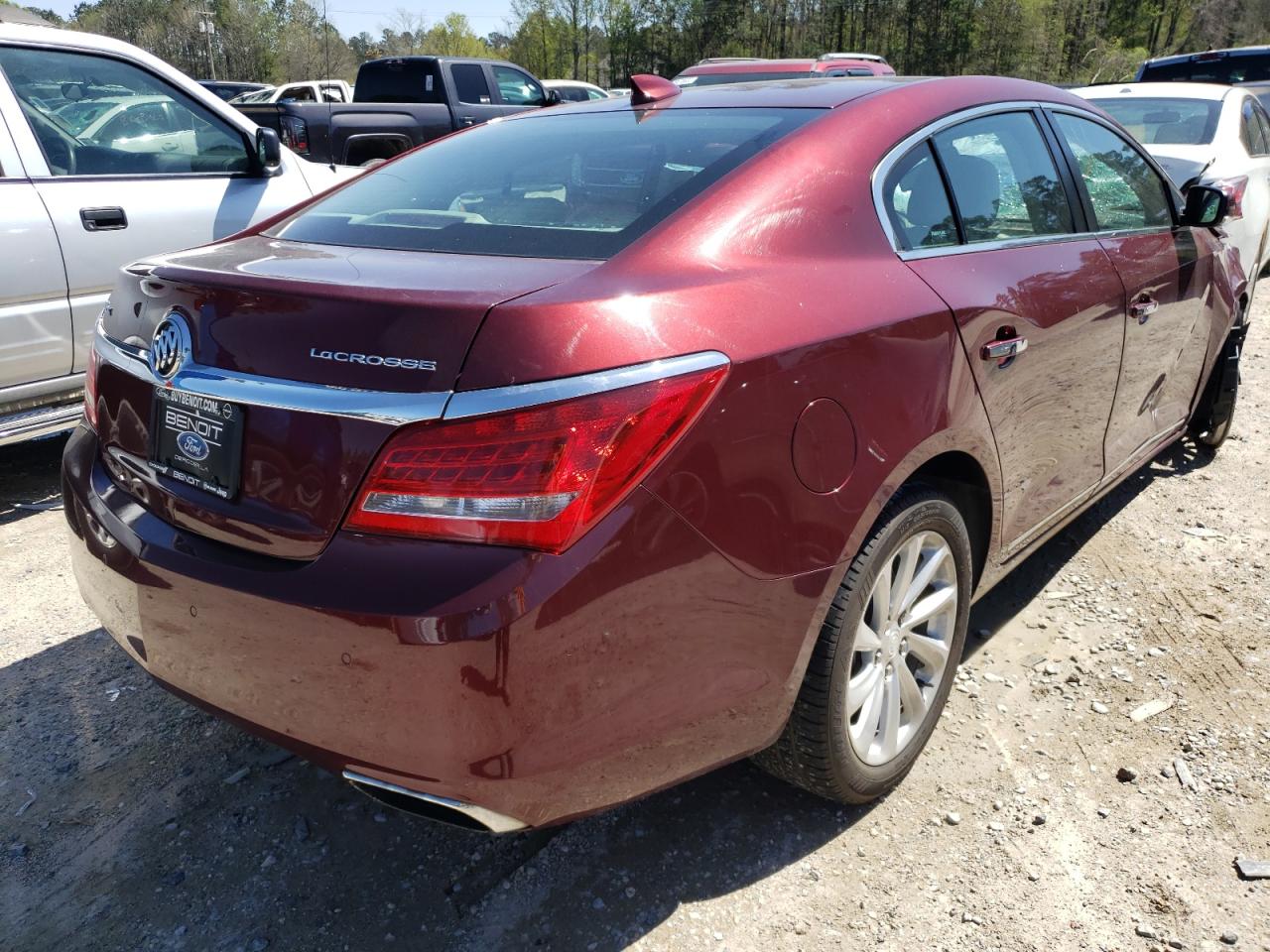 Photo 4 from auction – 2016 BUICK LACROSSE with VIN 1G4GB5G35GF123804