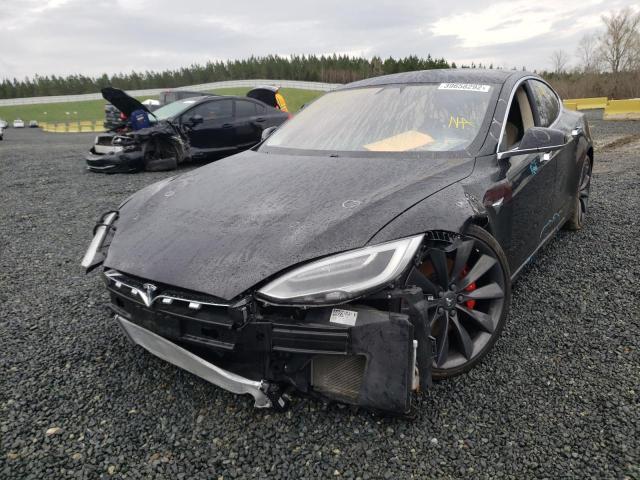 Photo 2 from auction – 2016 TESLA MODEL S with VIN 5YJSA1E47GF171735
