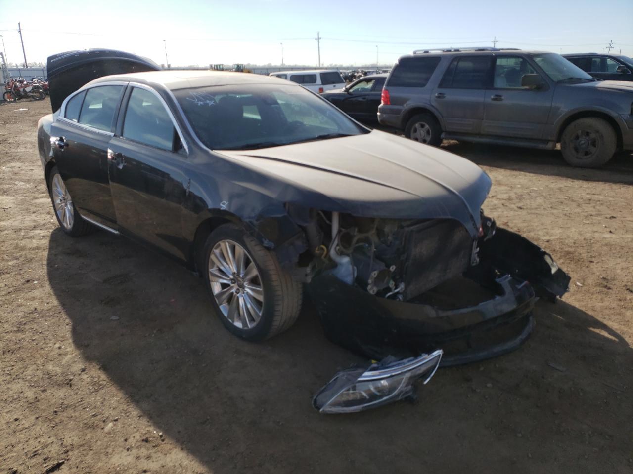 LINCOLN MKS 2015 with VIN 1LNHL9FT5FG600430 - Photo from auction