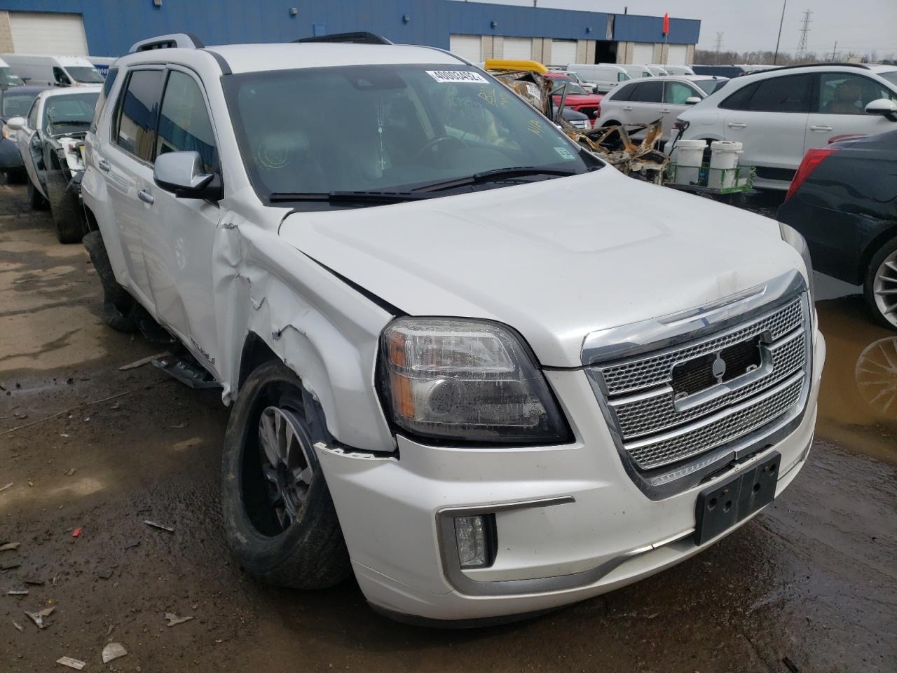 GMC TERRAIN DE 2016 with VIN 2GKFLVE37G6275100 - Photo from auction