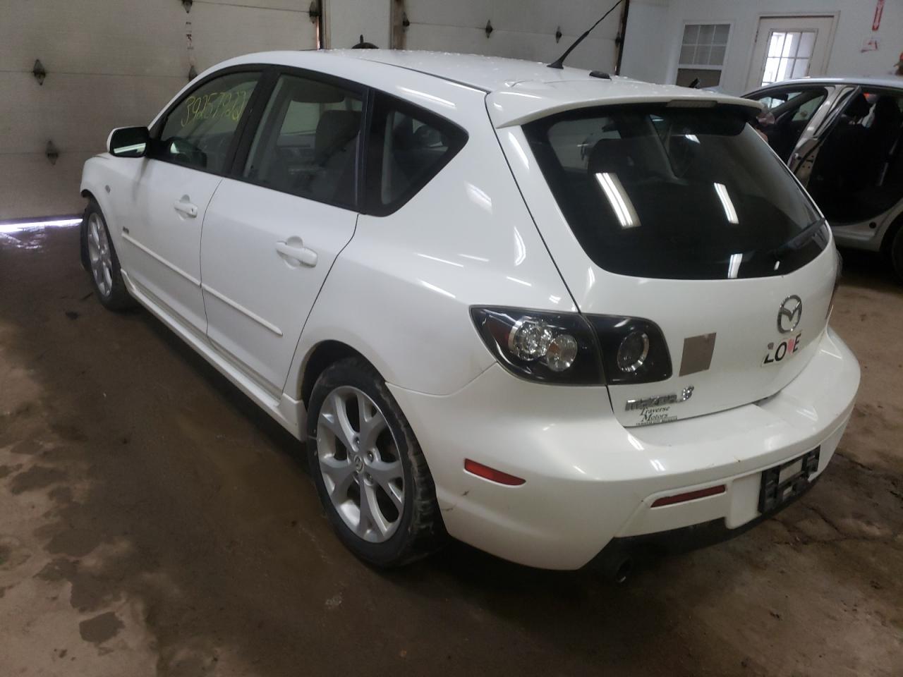 Photo 3 from auction – 2008 MAZDA 3 HATCHBAC with VIN JM1BK343981797203