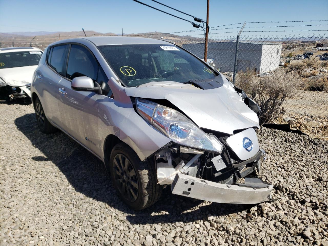 NISSAN LEAF S 2013 with VIN 1N4AZ0CP3DC425581 - Photo from auction