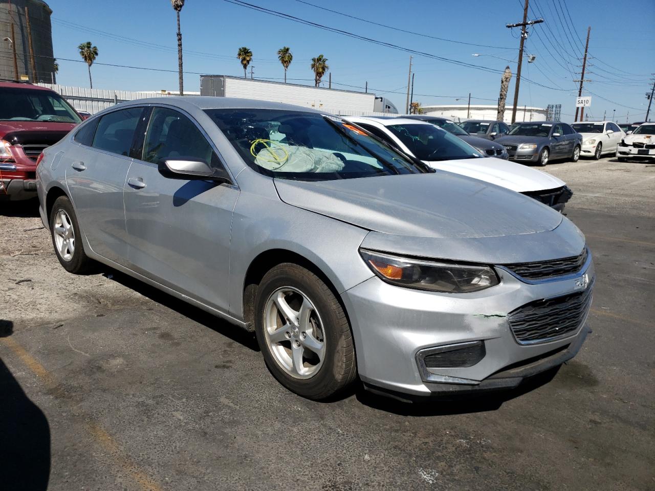 Photo 1 from auction – 2017 CHEVROLET MALIBU LS with VIN 1G1ZB5ST5HF290338