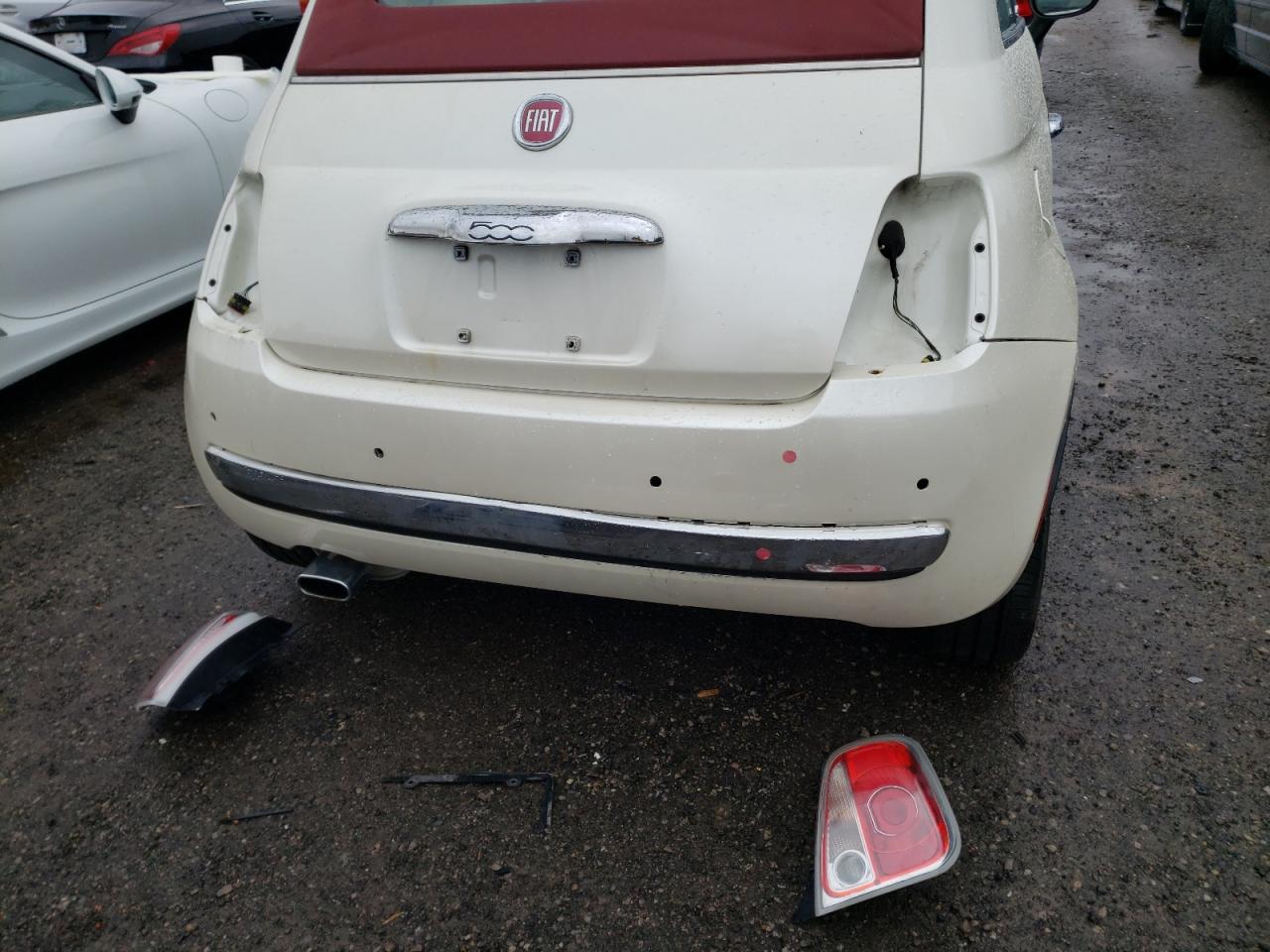 Photo 9 from auction – 2013 FIAT 500 LOUNGE with VIN 3C3CFFER7DT741278