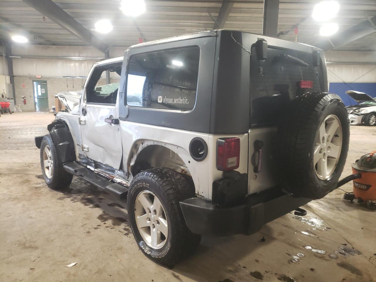 Photo 3 from auction – 2007 JEEP WRANGLER X with VIN 1J4FA241X7L160573