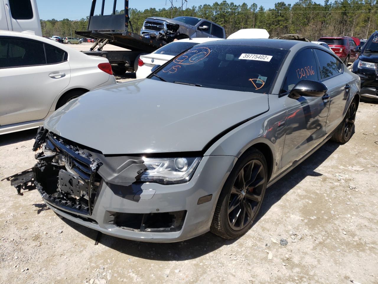 Photo 2 from auction – 2012 AUDI A7 PREMIUM with VIN WAUYGAFCXCN119152