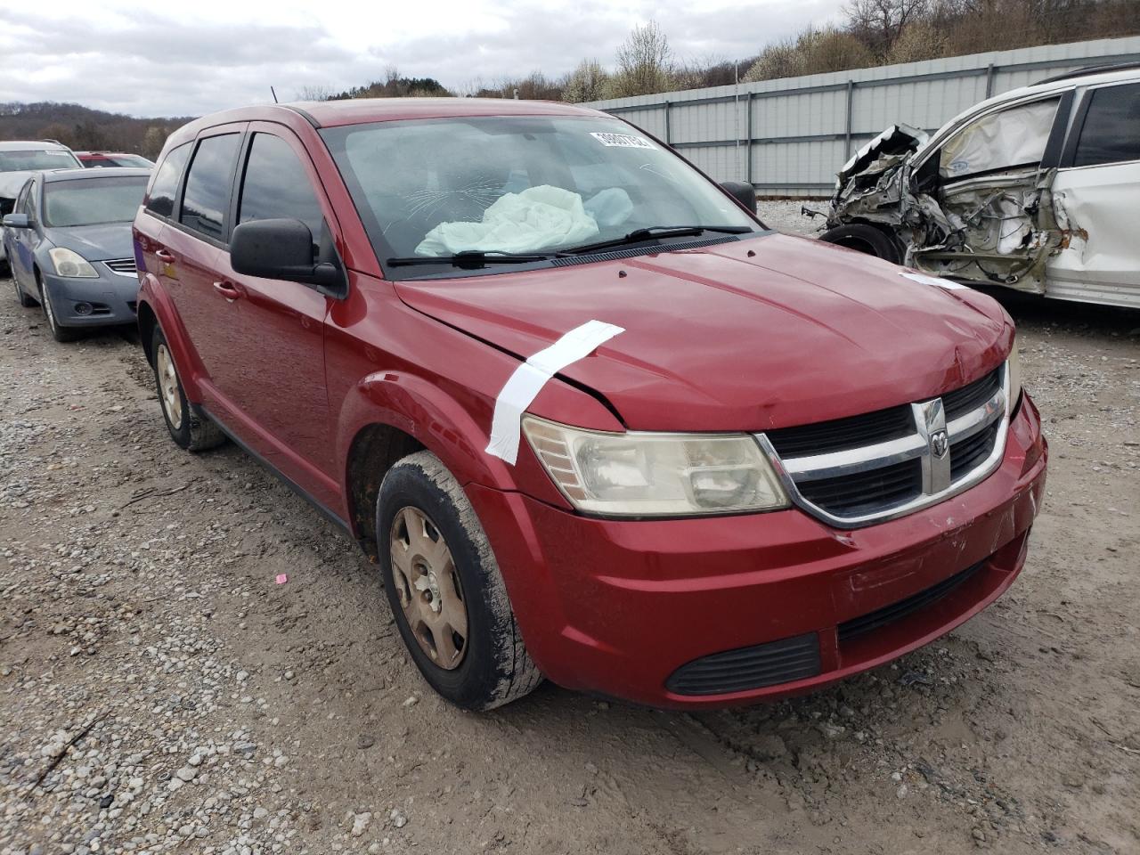 DODGE JOURNEY SE 2009 with VIN 3D4GG47B79T204323 - Photo from auction