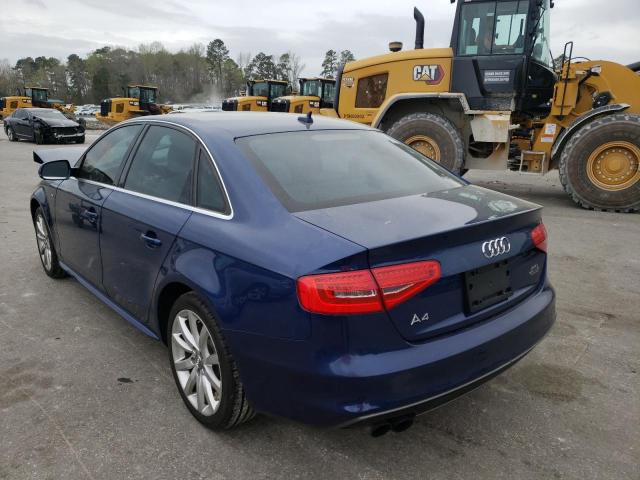 Photo 3 from auction – 2014 AUDI A4 PREMIUM with VIN WAUAFAFL6EN001431