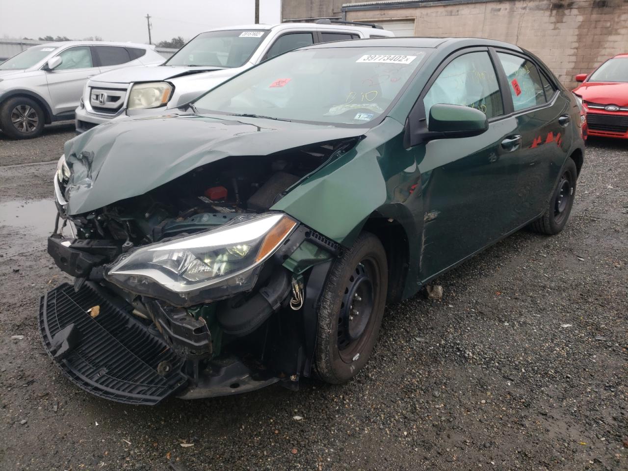 Photo 2 from auction – 2014 TOYOTA COROLLA L with VIN 2T1BURHE5EC037754