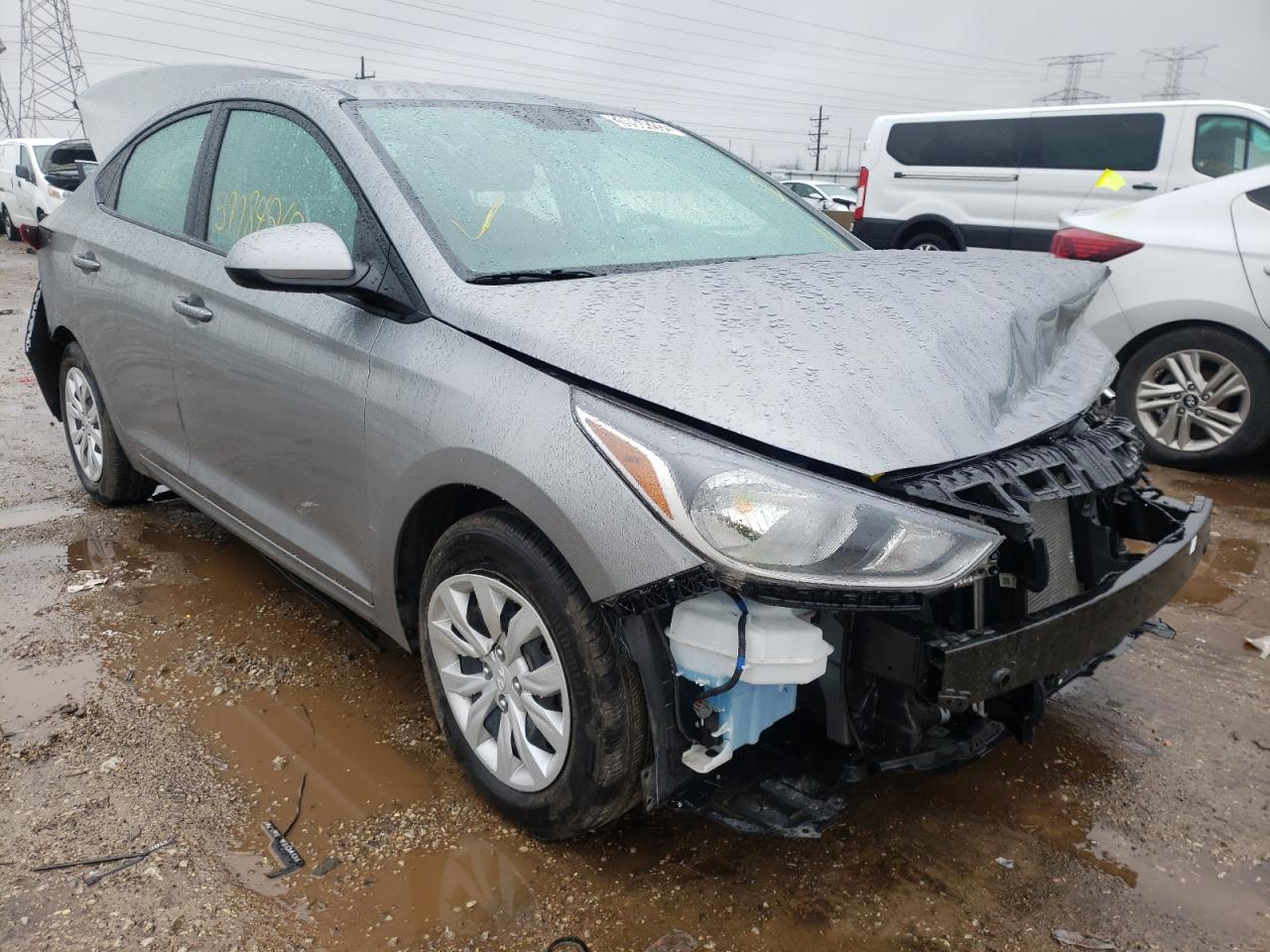 HYUNDAI ACCENT SE 2021 with VIN 3KPC24A69ME138652 - Photo from auction