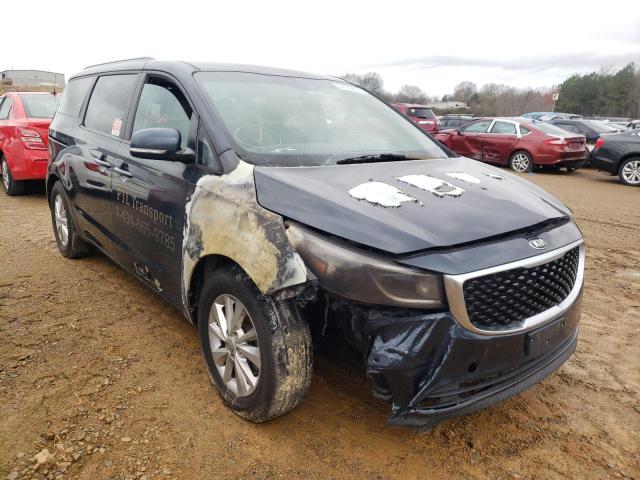 KIA SEDONA LX 2017 with VIN KNDMB5C19H6246728 - Photo from auction
