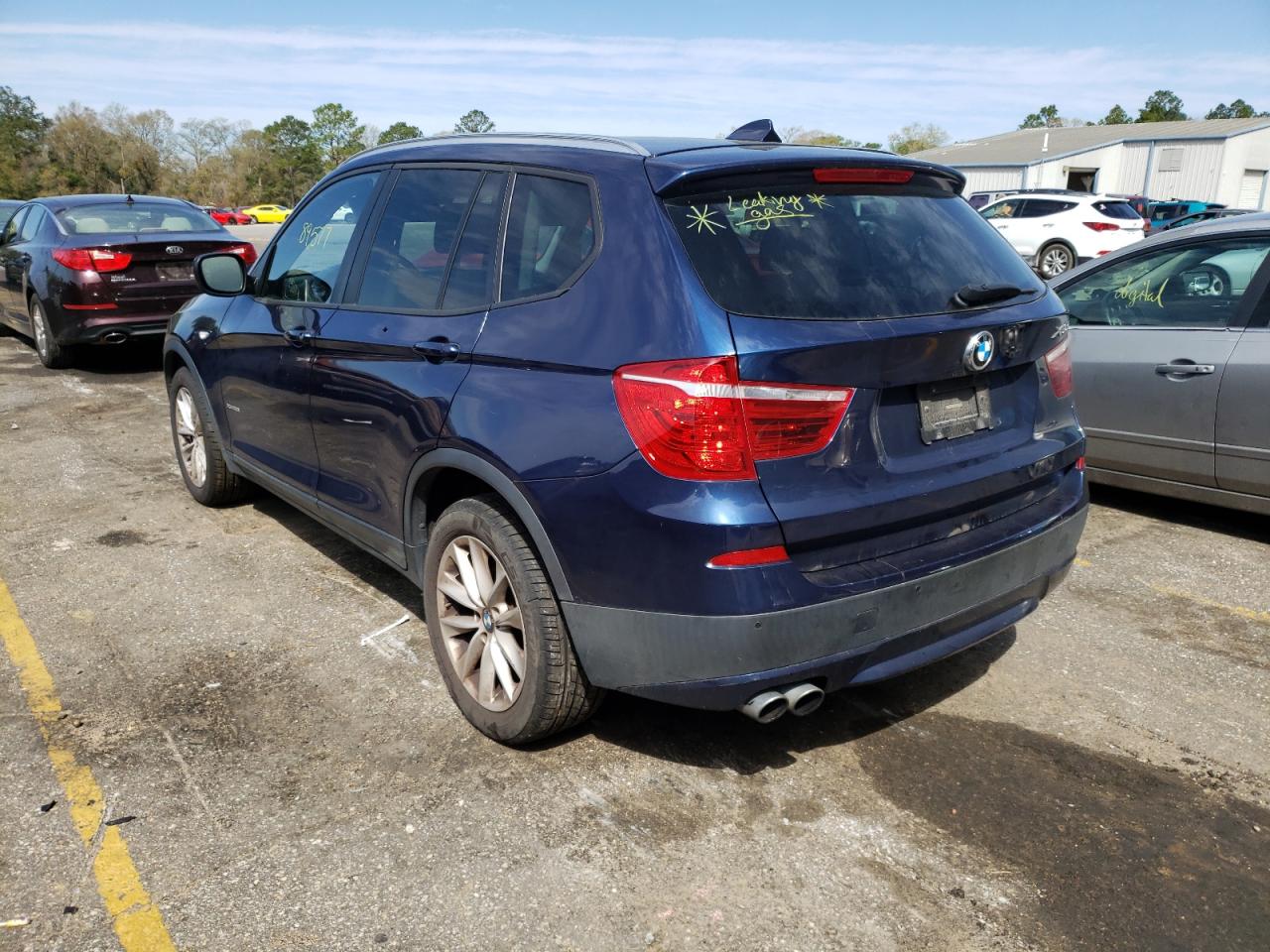 Photo 3 from auction – 2014 BMW X3 XDRIVE2 with VIN 5UXWX9C52E0D38154