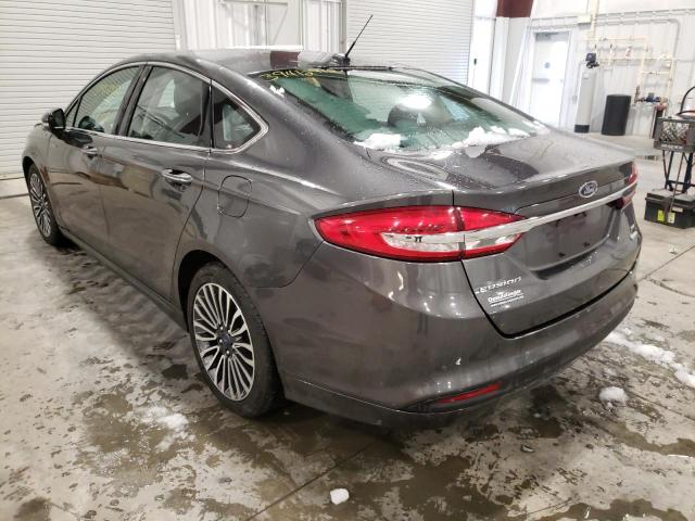 Photo 3 from auction – 2017 FORD FUSION SE with VIN 3FA6P0HD4HR328603