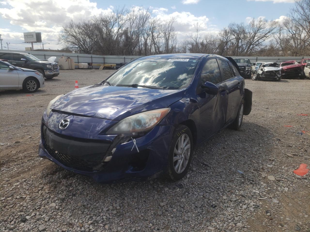 Photo 2 from auction – 2012 MAZDA 3 I with VIN JM1BL1L71C1578380
