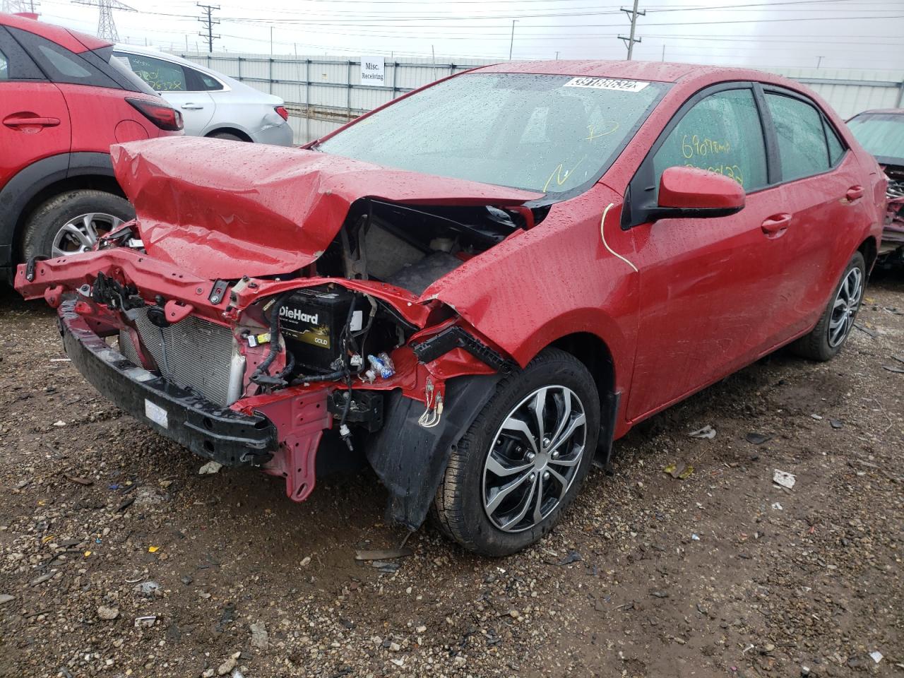 Photo 2 from auction – 2015 TOYOTA COROLLA L with VIN 2T1BURHE1FC303708