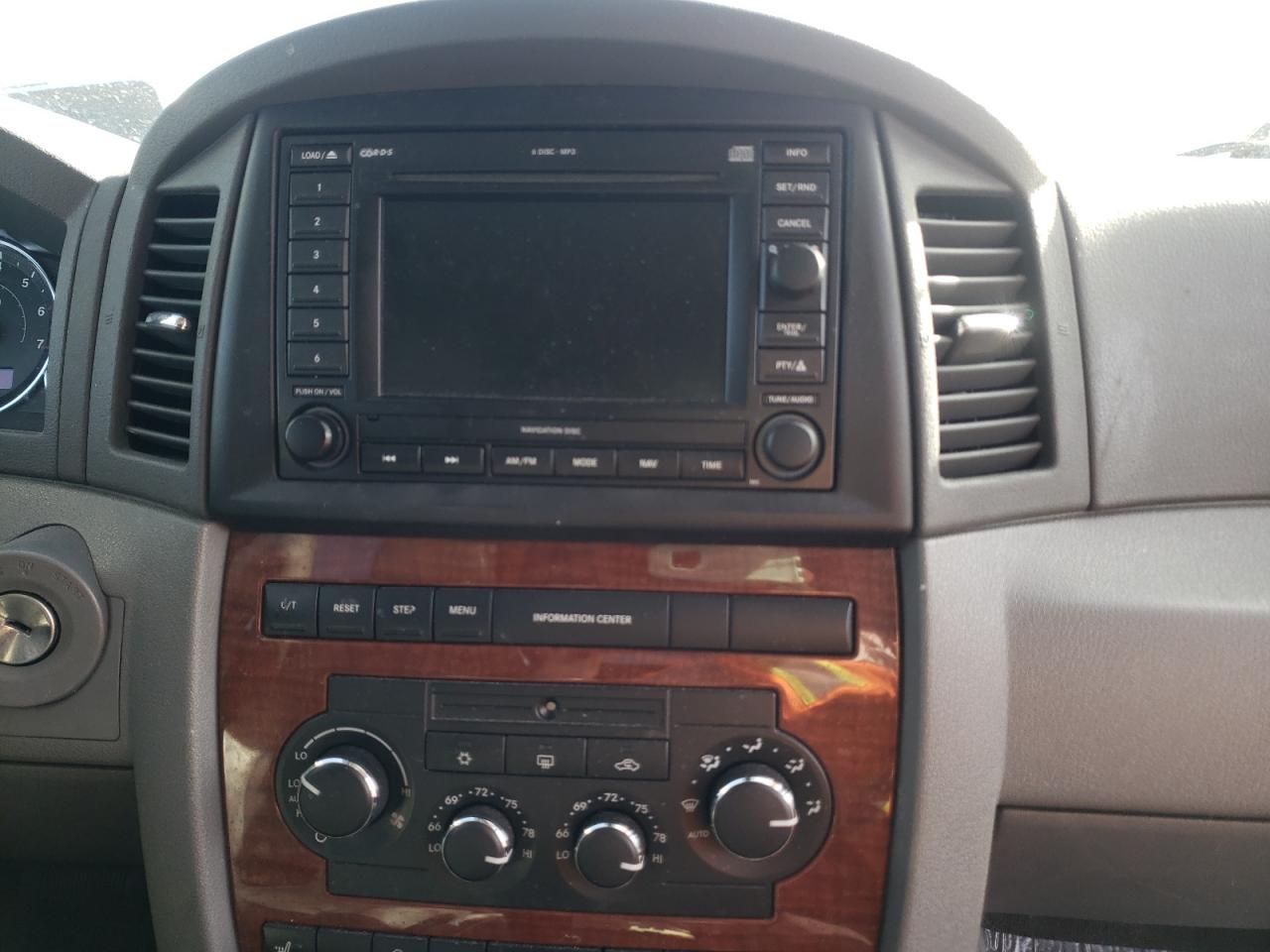 Photo 9 from auction – 2007 JEEP GRAND CHER with VIN 1J8HR58P77C633622