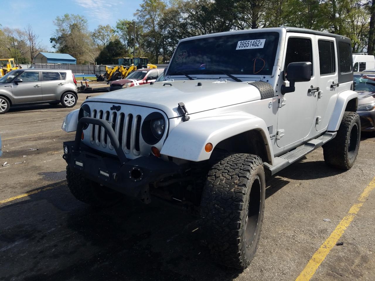 Photo 2 from auction – 2012 JEEP WRANGLER U with VIN 1C4BJWEG4CL148041